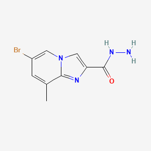 6-Bromo-8-methylimidazo[1,2-a]pyridine-2-carbohydrazide