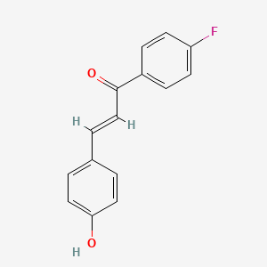 1-(4-Fluorophenyl)-3-(4-hydroxyphenyl)prop-2-en-1-one