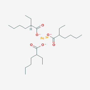 molecular formula C24H45FeO6 B127652 Ferric 2-ethylhexanoate CAS No. 7321-53-1