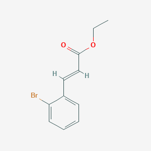 molecular formula C11H11BrO2 B1276526 2-Bromocinnamic acid ethyl ester CAS No. 91047-77-7