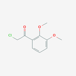 molecular formula C10H11ClO3 B127653 2-Chloro-1-(2,3-dimethoxyphenyl)ethanone CAS No. 156801-59-1