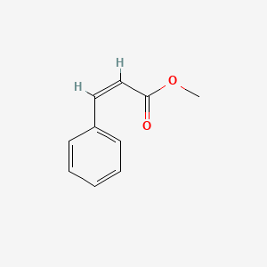molecular formula C10H10O2 B12765324 (Z)-Methyl cinnamate CAS No. 19713-73-6