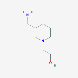2-[3-(Aminomethyl)piperidin-1-yl]ethanol