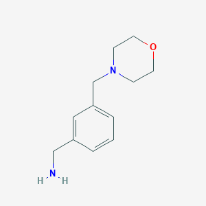 3-Morpholin-4-ylmethyl-benzylamine