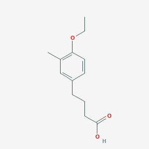 4-(4-Ethoxy-3-methylphenyl)butanoic acid