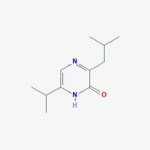 molecular formula C11H18N2O B12765669 Deoxymutaaspergillic acid CAS No. 22318-05-4