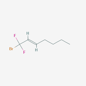 1-Bromo-1,1-difluoro-2-heptene