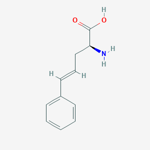 molecular formula C11H13NO2 B1276584 L-Styrylalanine CAS No. 267650-37-3