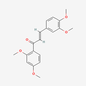 molecular formula C19H20O5 B1276589 Butein tetramethyl ether CAS No. 100753-43-3