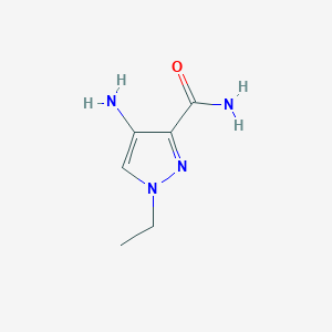 4-amino-1-ethyl-1H-pyrazole-3-carboxamide