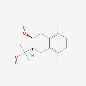 molecular formula C15H22O2 B12766223 Rishitinol CAS No. 31316-42-4