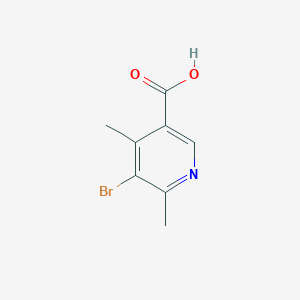 molecular formula C8H8BrNO2 B1276632 5-BROMO-4,6-DIMETHYLNICOTINIC ACID CAS No. 93350-01-7