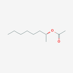 molecular formula C10H20O2 B12766726 2-Octanol, acetate, (R)- CAS No. 54712-18-4