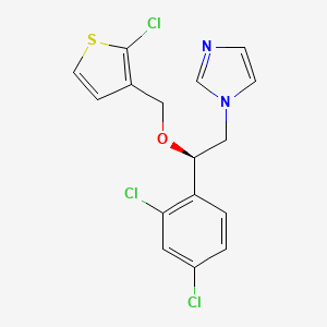 molecular formula C16H13Cl3N2OS B12766749 (R)-Tioconazole CAS No. 1603815-14-0