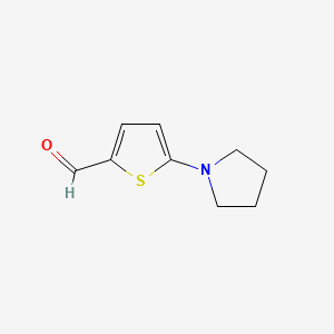 5-(Pyrrolidin-1-yl)thiophene-2-carbaldehyde