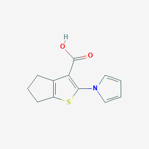 2-(1H-pyrrol-1-yl)-5,6-dihydro-4H-cyclopenta[b]thiophene-3-carboxylic acid