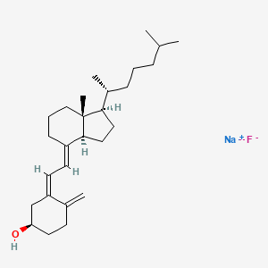 molecular formula C27H44FNaO B12766911 Fluor-vigantoletten 1000 CAS No. 58542-37-3