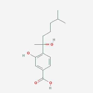 molecular formula C15H22O4 B12766943 Idf5CD3zek CAS No. 1375088-28-0