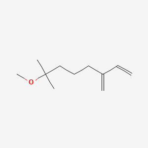 molecular formula C11H20O B12766953 Myrcenyl methyl ether CAS No. 24202-00-4