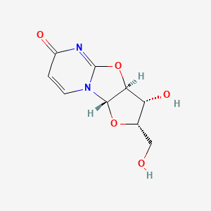 molecular formula C9H10N2O5 B1276698 2,2-Anhydro-L-uridine 