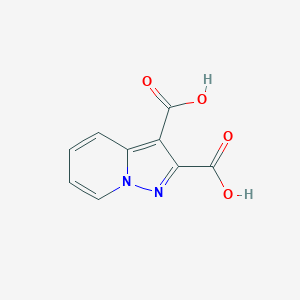 molecular formula C9H6N2O4 B1276703 Pyrazolo[1,5-a]pyridine-2,3-dicarboxylic acid CAS No. 63237-87-6