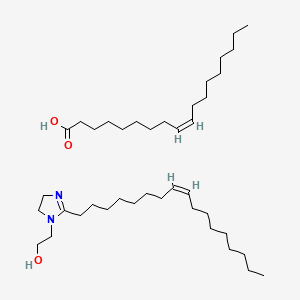 molecular formula C40H76N2O3 B12767127 Einecs 258-021-8 CAS No. 52584-01-7