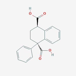 molecular formula C18H16O4 B12767186 D-Isatropic acid CAS No. 6556-37-2