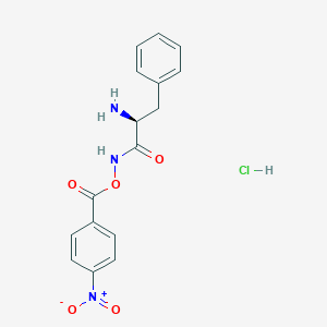 4-Nitrobenzoyl N-phenylalanylhydroxamate