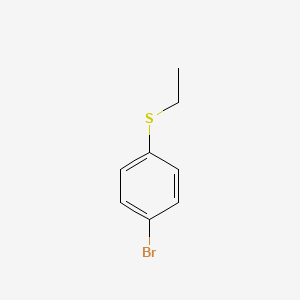 molecular formula C8H9BrS B1276720 1-Bromo-4-(ethylthio)benzene CAS No. 30506-30-0