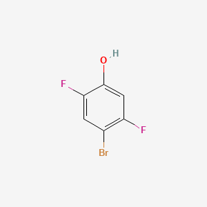 molecular formula C6H3BrF2O B1276729 4-Bromo-2,5-difluorophenol CAS No. 486424-36-6