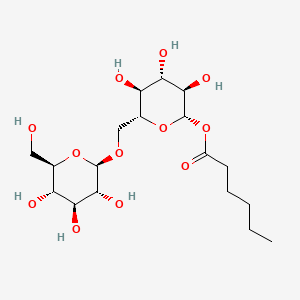 molecular formula C18H32O12 B12767362 Nonioside D CAS No. 291293-50-0