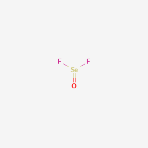 molecular formula F2OSe B12767386 Selenium oxyfluoride CAS No. 7783-43-9