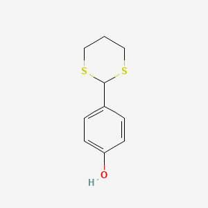 4-(1,3-Dithian-2-yl)phenol