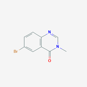 molecular formula C9H7BrN2O B1276755 6-Bromo-3-methylquinazolin-4(3H)-one CAS No. 57573-59-8