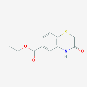 ethyl 3-oxo-3,4-dihydro-2H-1,4-benzothiazine-6-carboxylate
