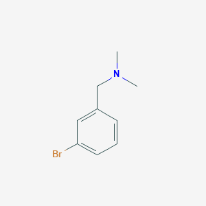 molecular formula C9H12BrN B1276768 (3-溴苄基)二甲胺 CAS No. 4885-18-1