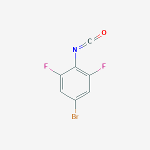 molecular formula C7H2BrF2NO B1276778 4-Bromo-2,6-difluorophenyl isocyanate CAS No. 302912-26-1