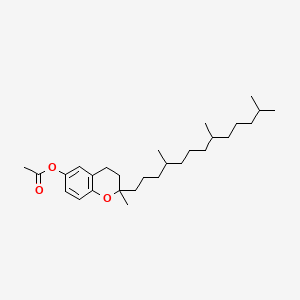 molecular formula C28H46O3 B12767826 Tocol acetate CAS No. 6199-76-4