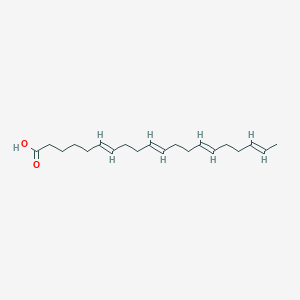 molecular formula C20H32O2 B12767882 6,10,14,18-Eicosatetraenoic acid CAS No. 854251-31-3