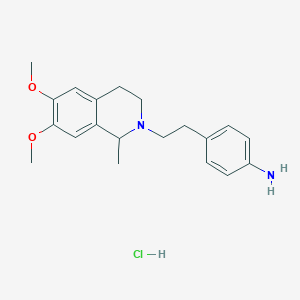 molecular formula C20H27ClN2O2 B12767915 Veradoline monohydrochloride CAS No. 82924-70-7