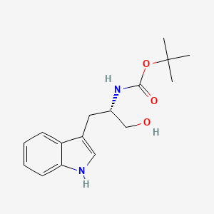 molecular formula C16H22N2O3 B1276801 Boc-tryptophanol CAS No. 82689-19-8
