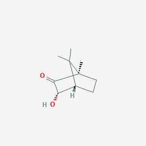 molecular formula C10H16O2 B12768010 3-endo-Hydroxycamphor CAS No. 28357-09-7