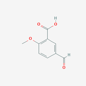 molecular formula C9H8O4 B1276804 5-Formyl-2-methoxybenzoic acid CAS No. 84923-70-6