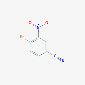 molecular formula C7H3BrN2O2 B1276805 4-Bromo-3-nitrobenzonitrile CAS No. 89642-49-9