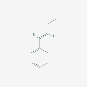 molecular formula C10H12 B127681 (E)-1-Phenyl-1-butene CAS No. 1005-64-7