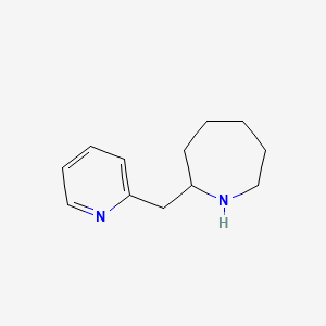 molecular formula C12H18N2 B1276810 2-(Pyridin-2-ylmethyl)azepane CAS No. 527674-23-3