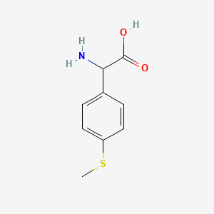 Amino[4-(methylsulfanyl)phenyl]acetic acid