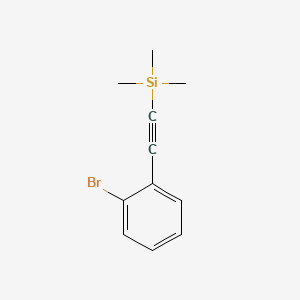 molecular formula C11H13BrSi B1276842 (2-Bromophenylethynyl)trimethylsilane CAS No. 38274-16-7