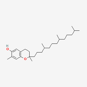 molecular formula C27H46O2 B12768448 eta-Tocopherol CAS No. 91-86-1