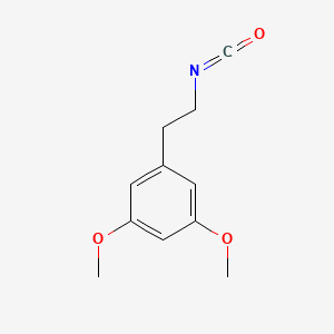 molecular formula C11H13NO3 B1276852 3,5-二甲氧基苯乙基异氰酸酯 CAS No. 480439-01-8